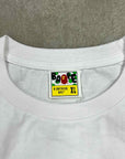 Bape T-Shirt "BABY MILO" White New Size XL
