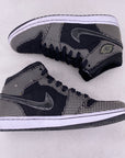 Air Jordan 1 Retro "Polka Dot Black White" 2009 Used Size 12