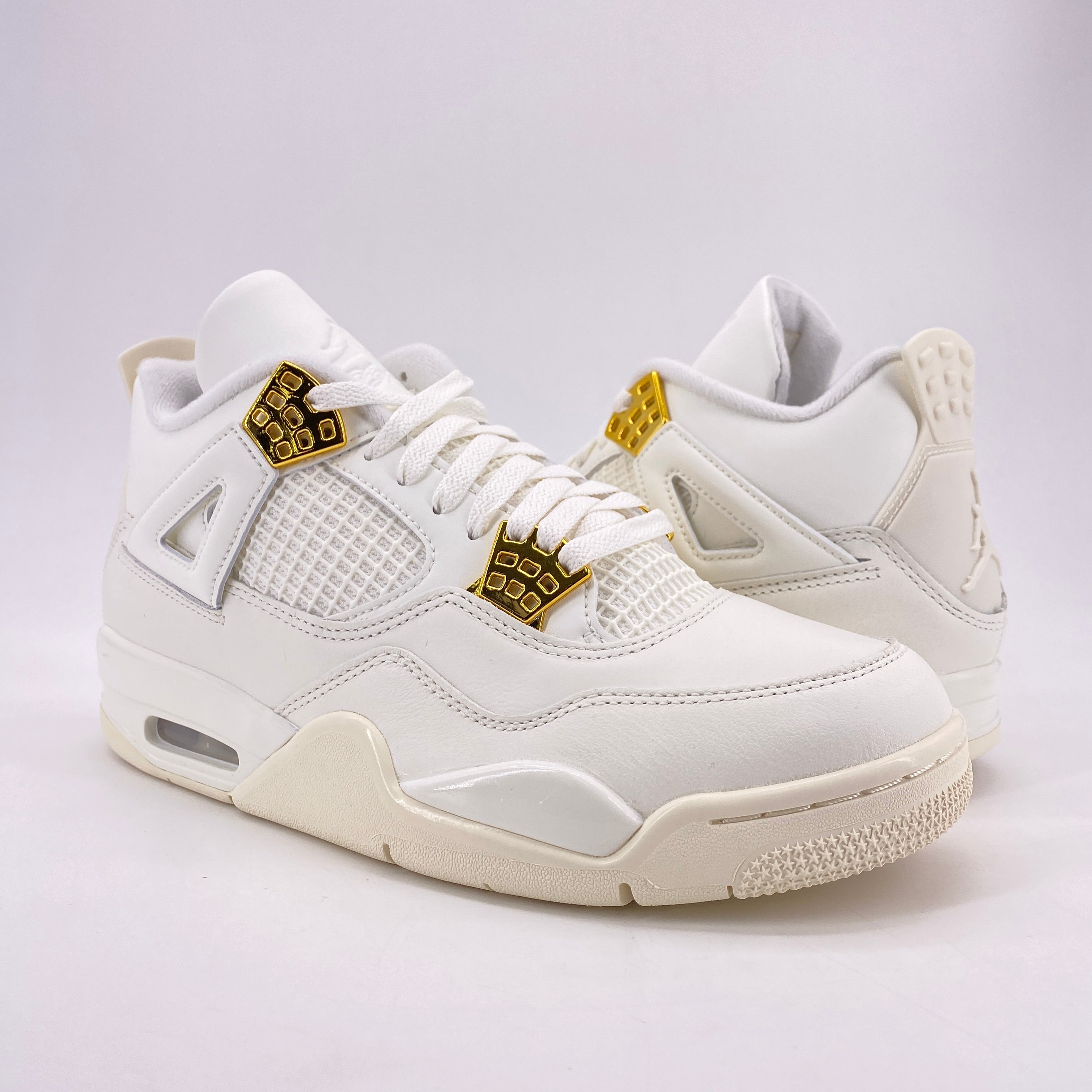 Air Jordan (W) 4 Retro &quot;Metallic Gold&quot; 2024 New Size 10W
