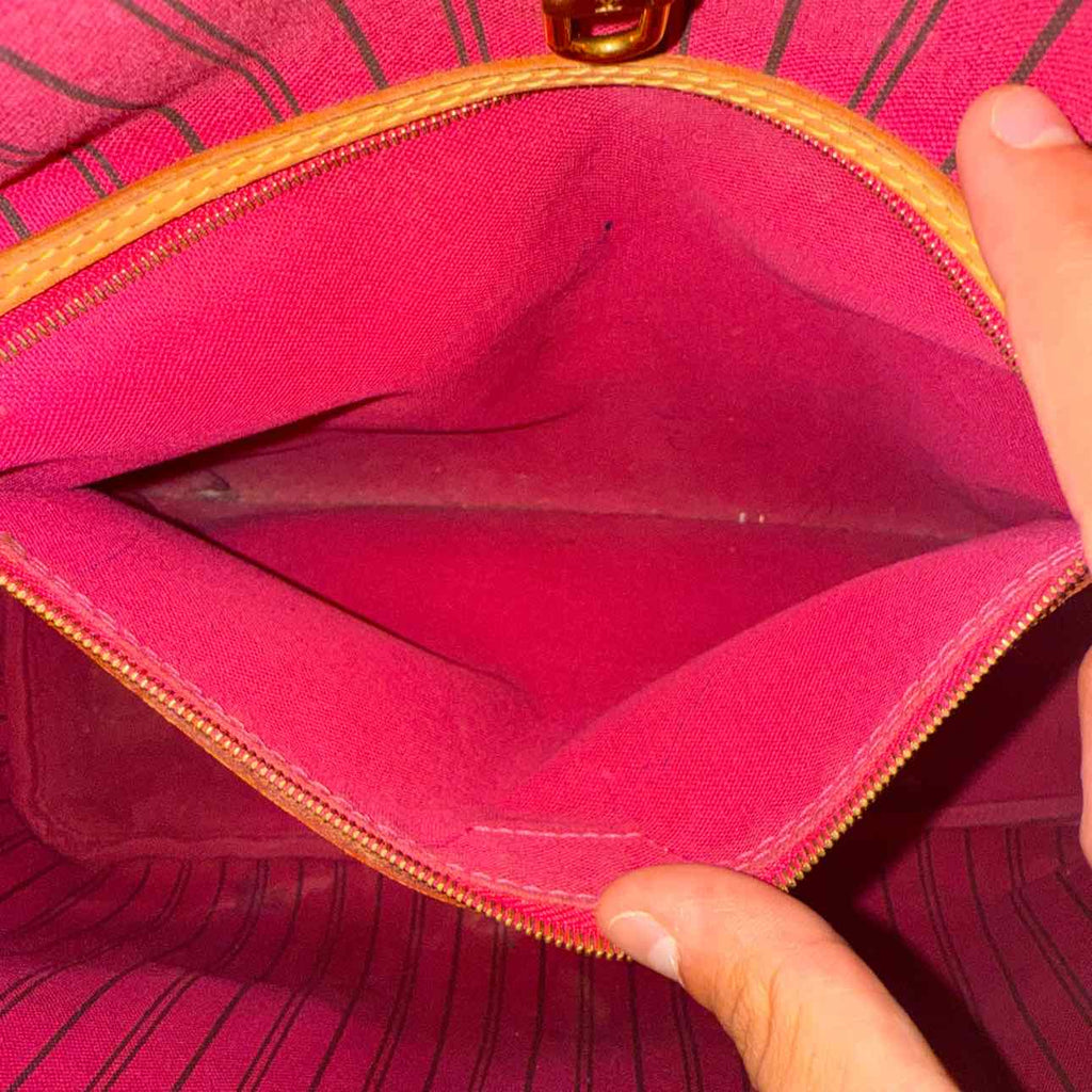 Louis Vuitton Shoulder Bag "NEVERFULL" Used Brown