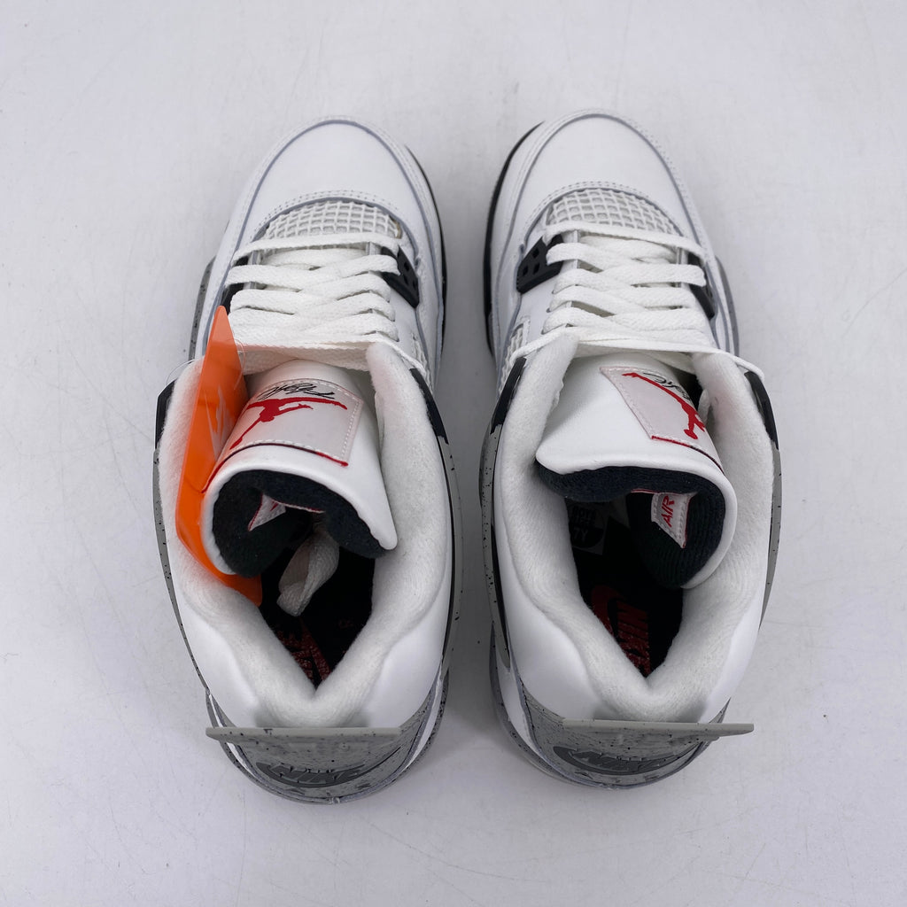 Air Jordan (GS) 4 Retro "White Cement" 2025 New Size 7Y