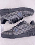 Louis Vuitton Trainer "Black Damier" 2022 Used Size 9LV