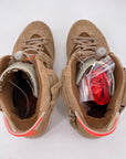 Air Jordan 6 Retro "Travis Scott British Khaki" 2021 New Size 8.5