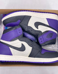 Air Jordan 1 Retro High OG "Court Purple" 2018 New Size 10