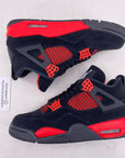 Air Jordan 4 Retro "Red Thunder" 2022 Used Size 8.5