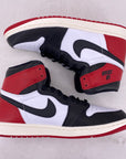 Air Jordan 1 Retro High OG "Black Toe Reimagined" 2024 New Size 10