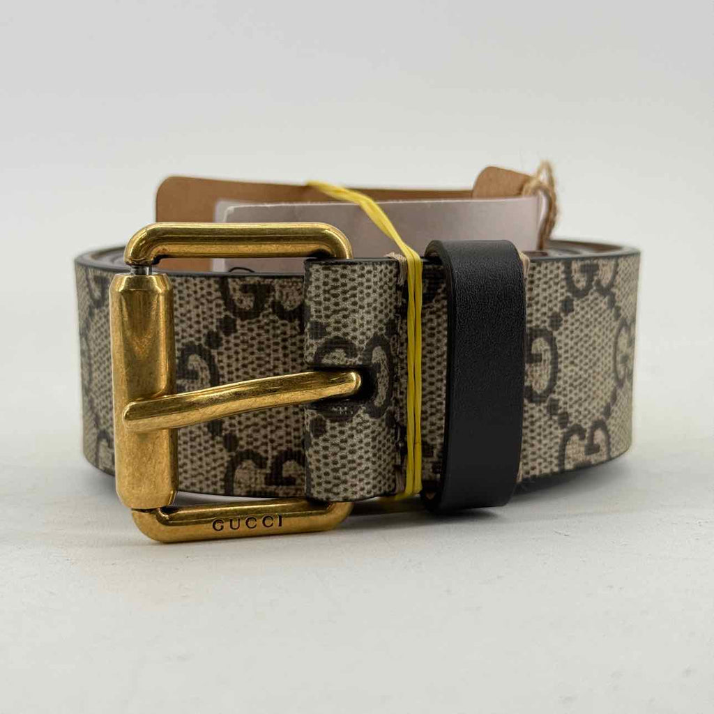 Gucci Belt "SNAKE" New Beige Size 85