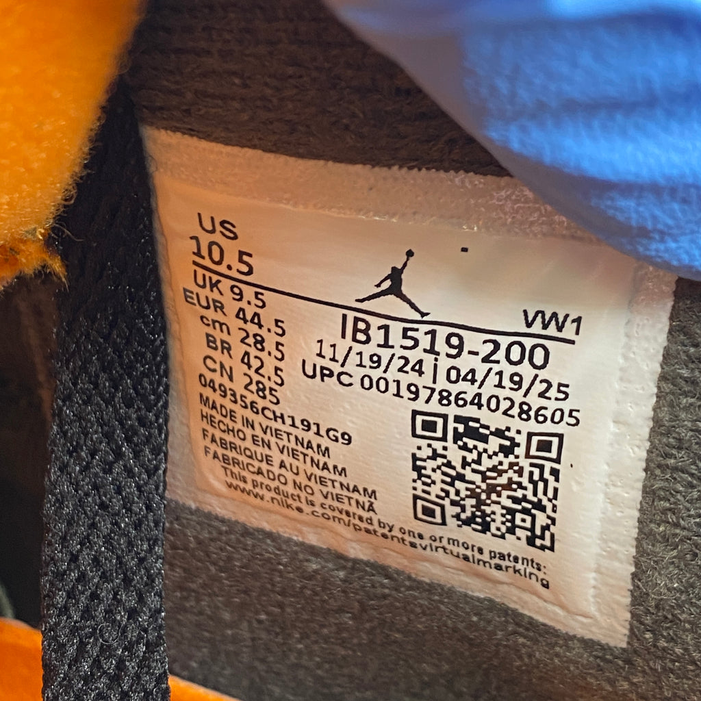 Air Jordan 4 Retro "Undefeated" 2025 New Size 10.5