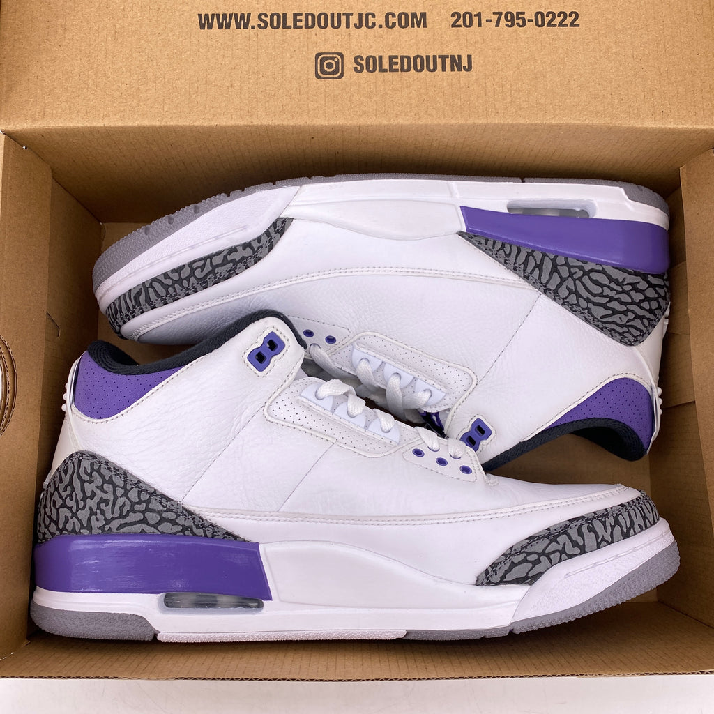 Air Jordan 3 Retro "Dark Iris" 2022 New Size 11