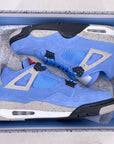 Air Jordan 4 Retro "University Blue Black" 2021 New Size 10