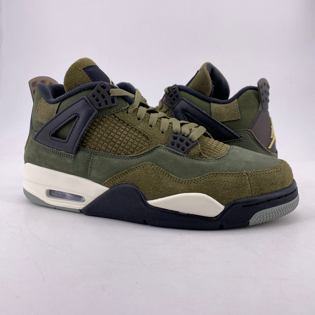 Air Jordan 4 Retro "Medium Olive" 2023 New Size 10.5