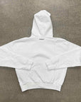 OFF-WHITE Hoodie "MONA LISA" White New Size S