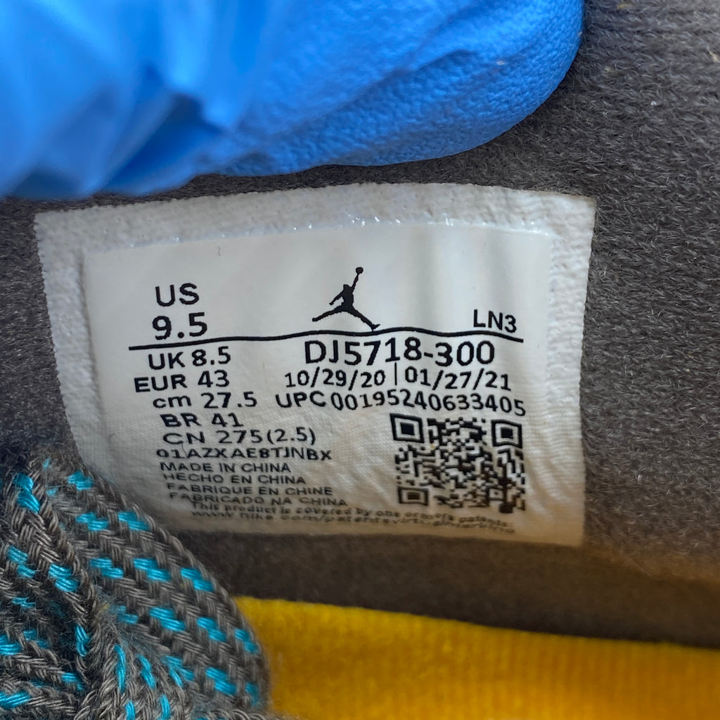 Air Jordan 4 Retro "Union Desert Moss" 2021 New Size 9.5