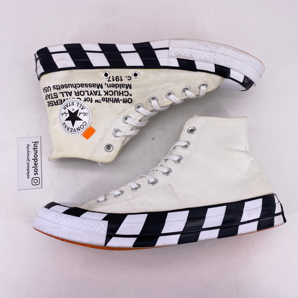 Converse Chuck 70 "Off White" 2018 Used Size 9.5
