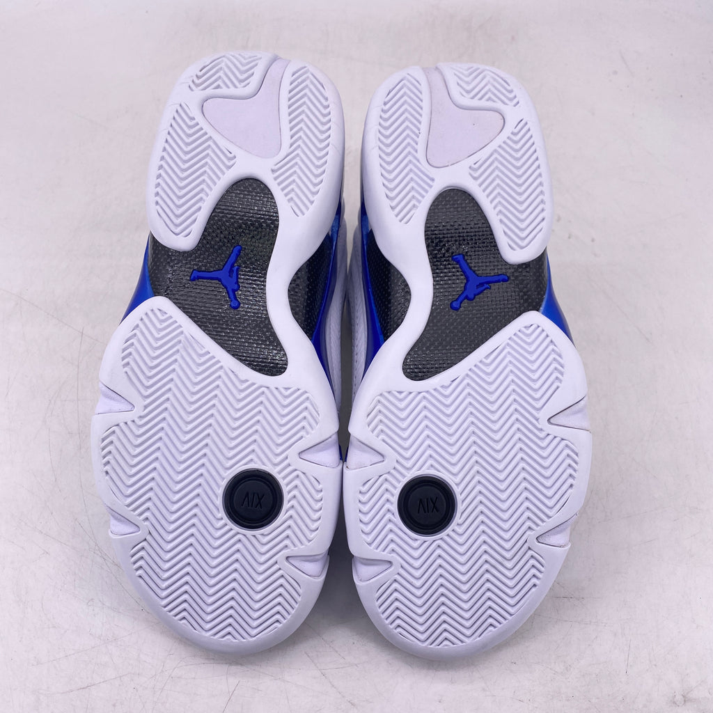 Air Jordan 14 Retro "White Hyper Royal" 2020 New Size 8