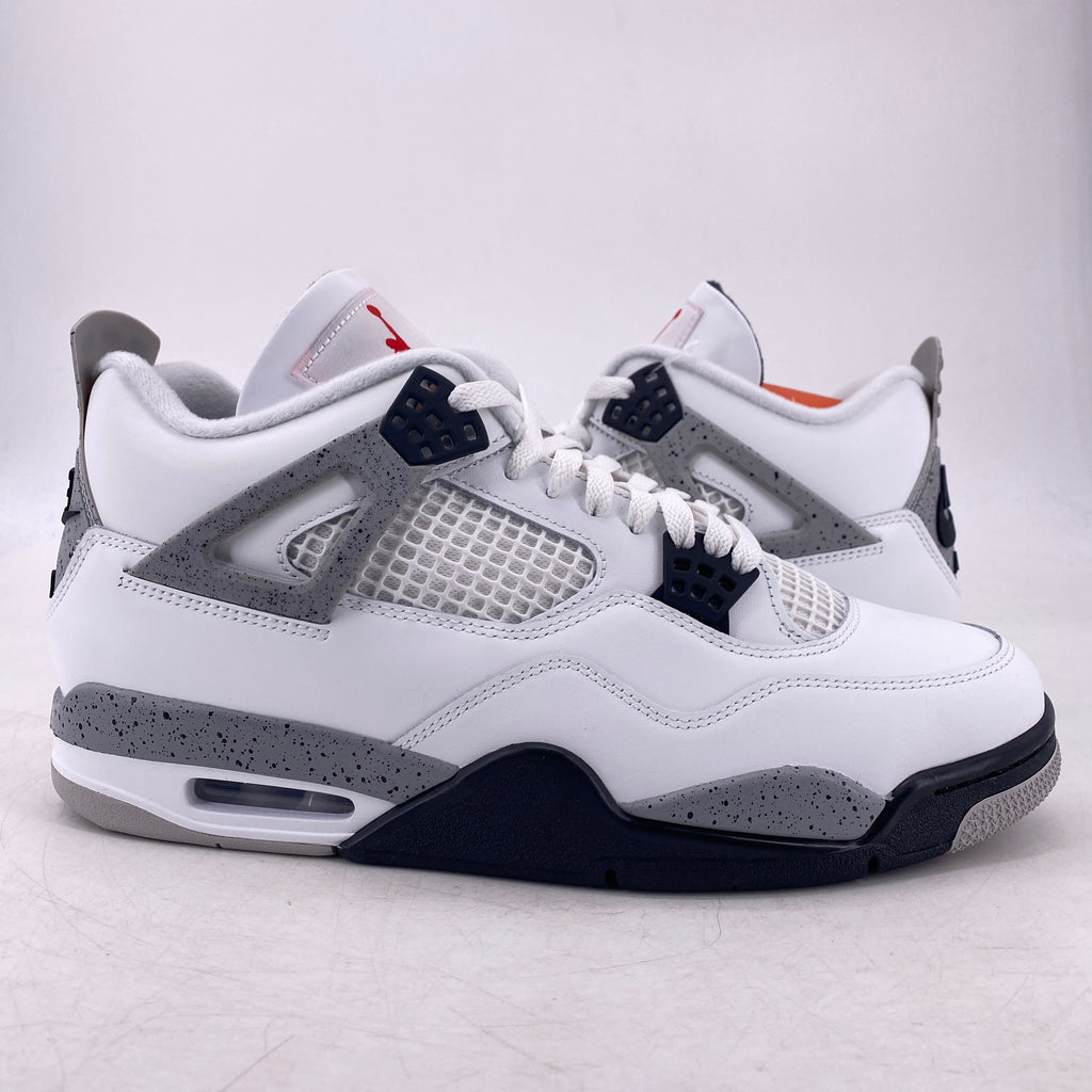 Air Jordan 4 Retro "White Cement" 2025 New Size 11.5