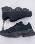 New Balance (GS) 9060 "Triple Black" 2025 New Size 5.5Y