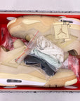 Air Jordan (W) 4 Retro "Ow Sail" 2020 Used Size 9.5W
