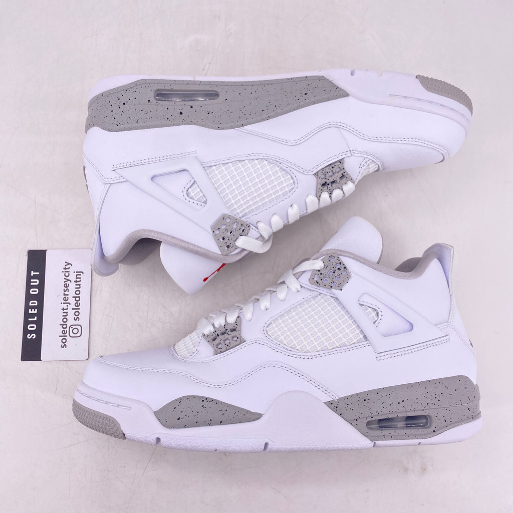 Air Jordan 4 Retro "White Oreo" 2020 New Size 9