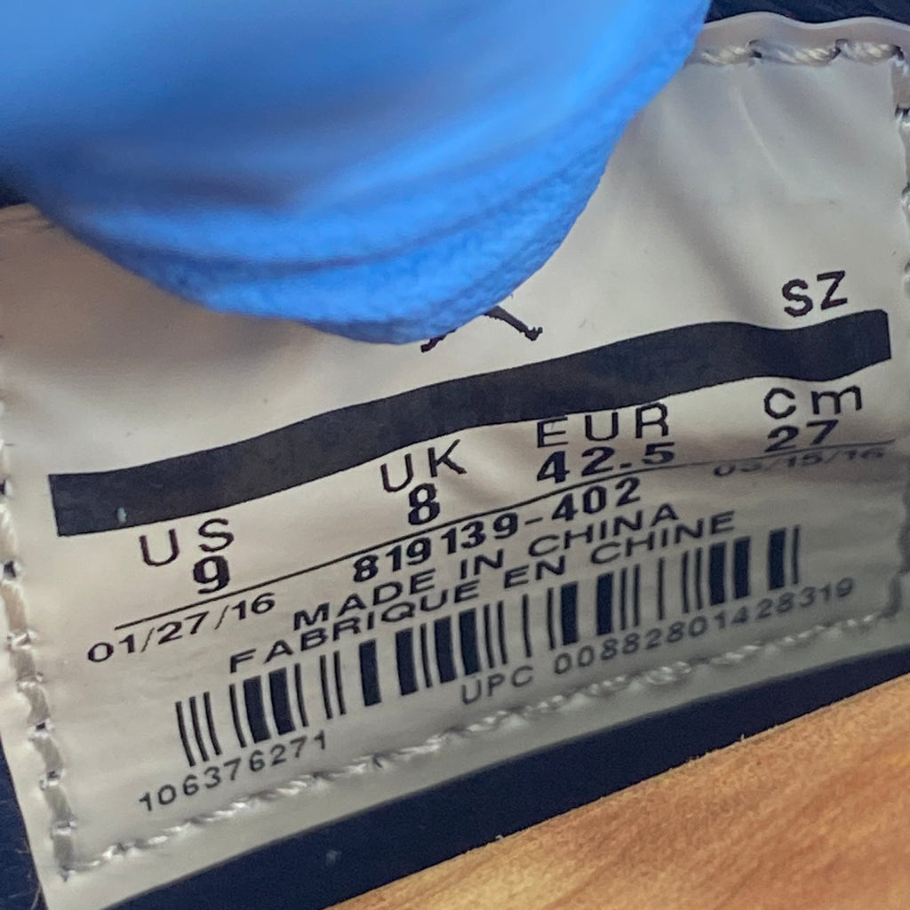 Air Jordan 4 Retro "Obsidian" 2016 New Size 9