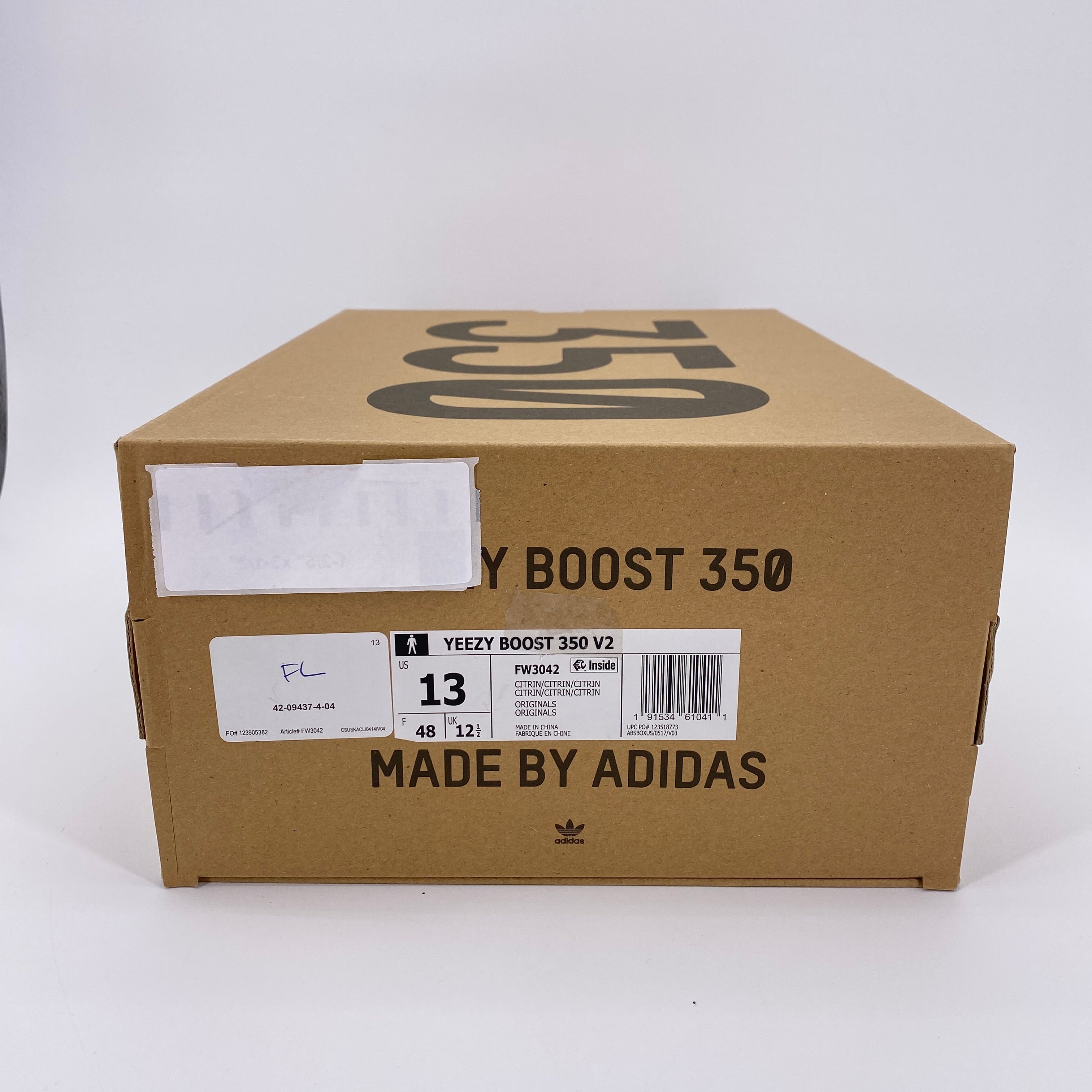 Yeezy 350 v2 &quot;Citrin&quot; 2019 New Size 13