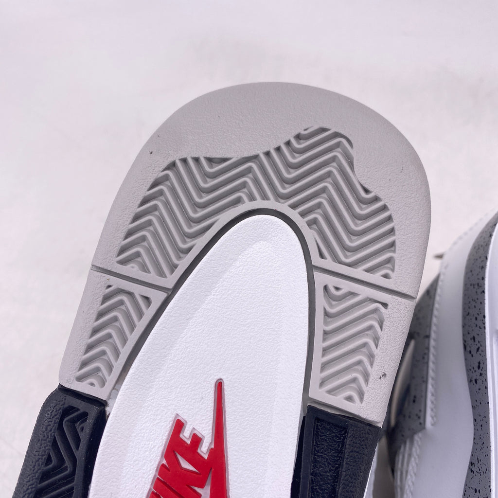 Air Jordan 4 Retro "White Cement" 2025 New Size 8
