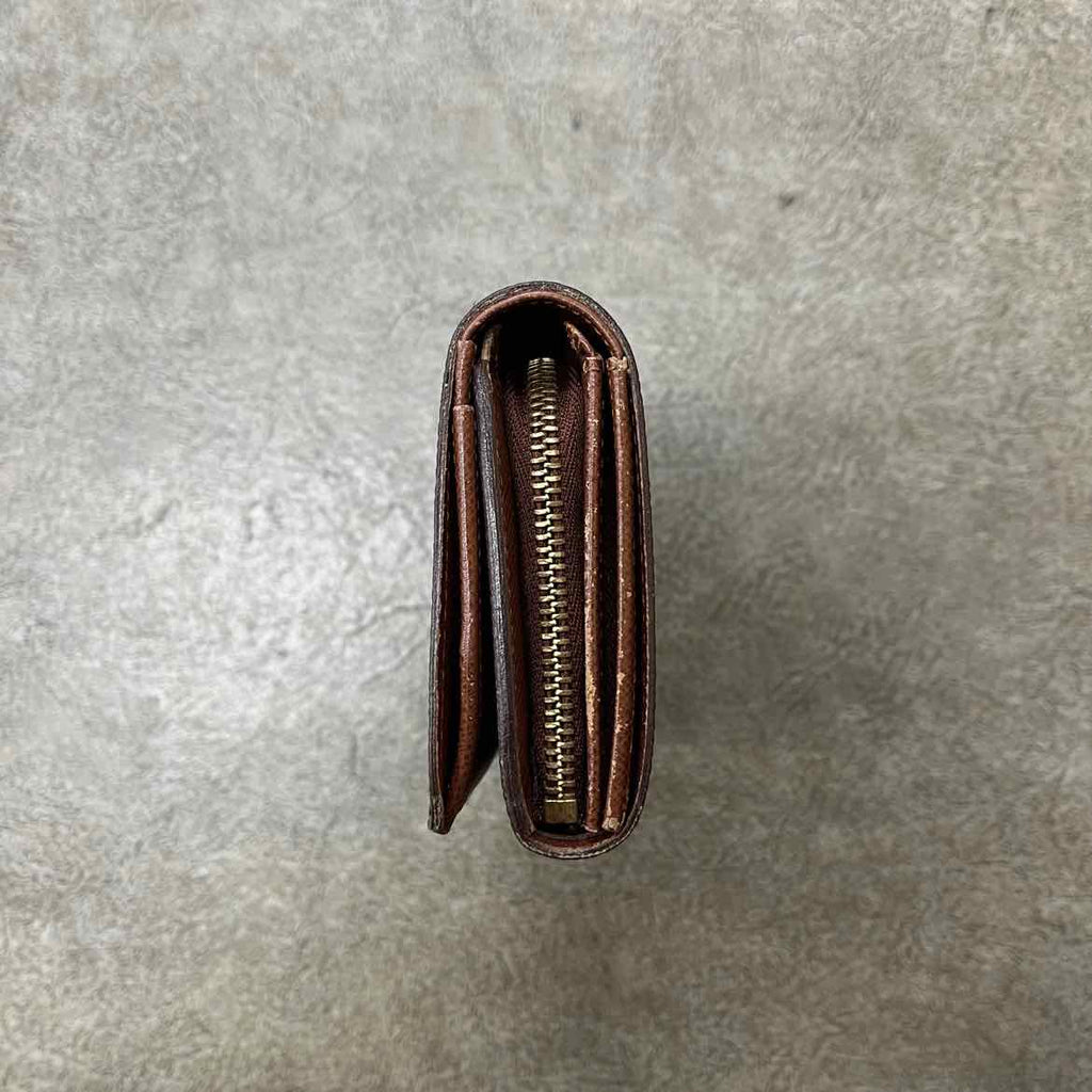 Louis Vuitton Wallet "BIFOLD" Used Brown