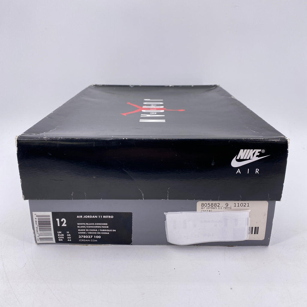 Air Jordan 11 Retro "Concord" 2018 Used Size 12