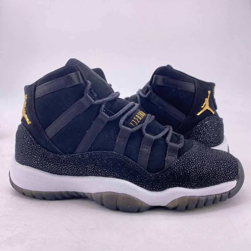 Air Jordan (GS) 11 Retro "Heiress Black Stingray" 2017 Used Size 4Y