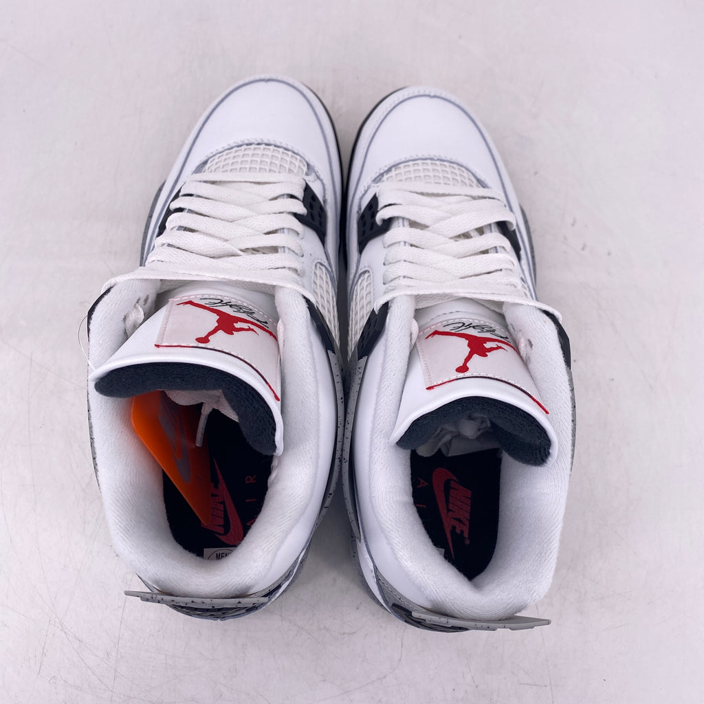 Air Jordan 4 Retro "White Cement" 2025 New Size 8.5