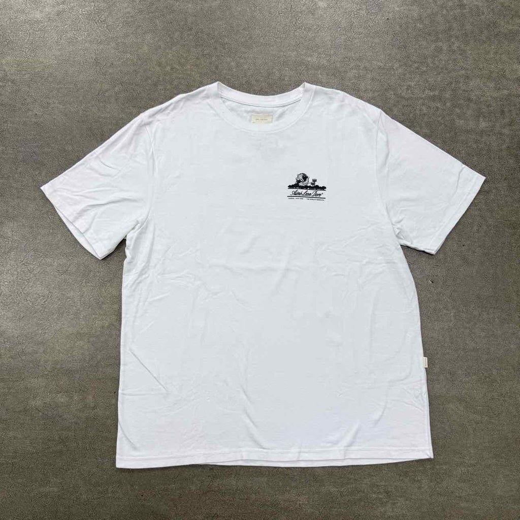 Aime Leon Dore T-Shirt "QUEENS" White Used Size 2XL