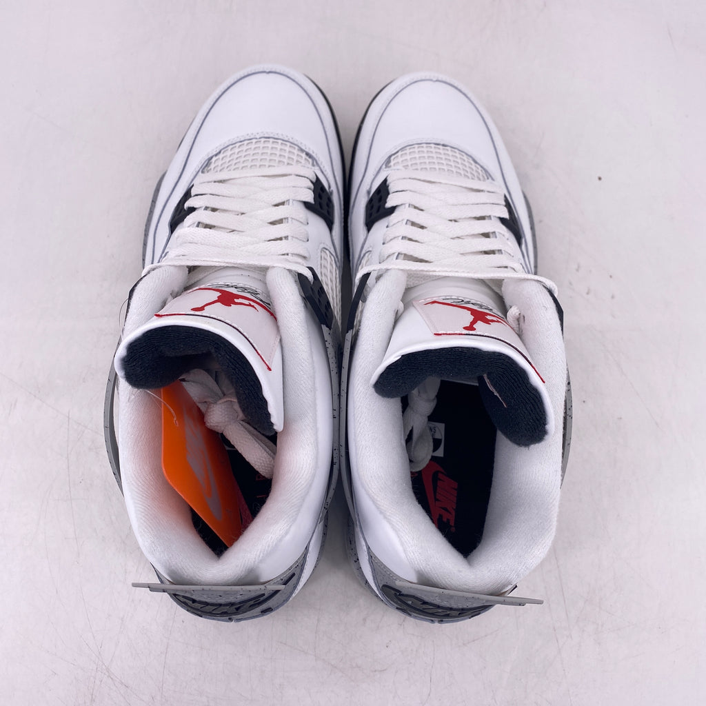 Air Jordan 4 Retro "White Cement" 2025 New Size 12
