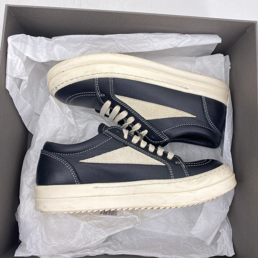 Rick Owens Low Top "Vintage Black"  Used Size