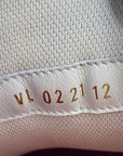 Louis Vuitton Trainer "White Red" Used Size 12LV