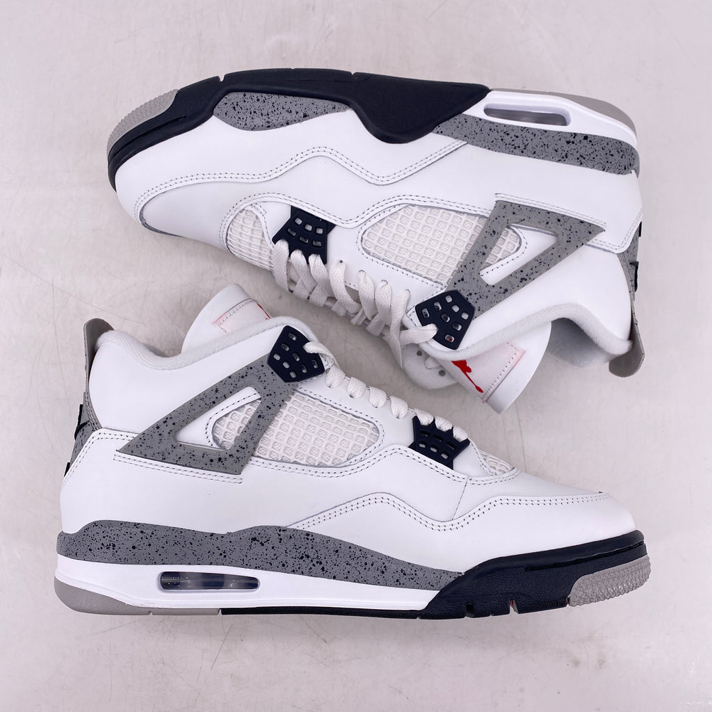 Air Jordan 4 Retro "White Cement" 2025 New Size 8.5