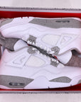 Air Jordan 4 Retro "White Oreo" 2021 New Size 13