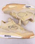 Air Jordan (W) 4 Retro "Ow Sail" 2020 Used Size 9.5W