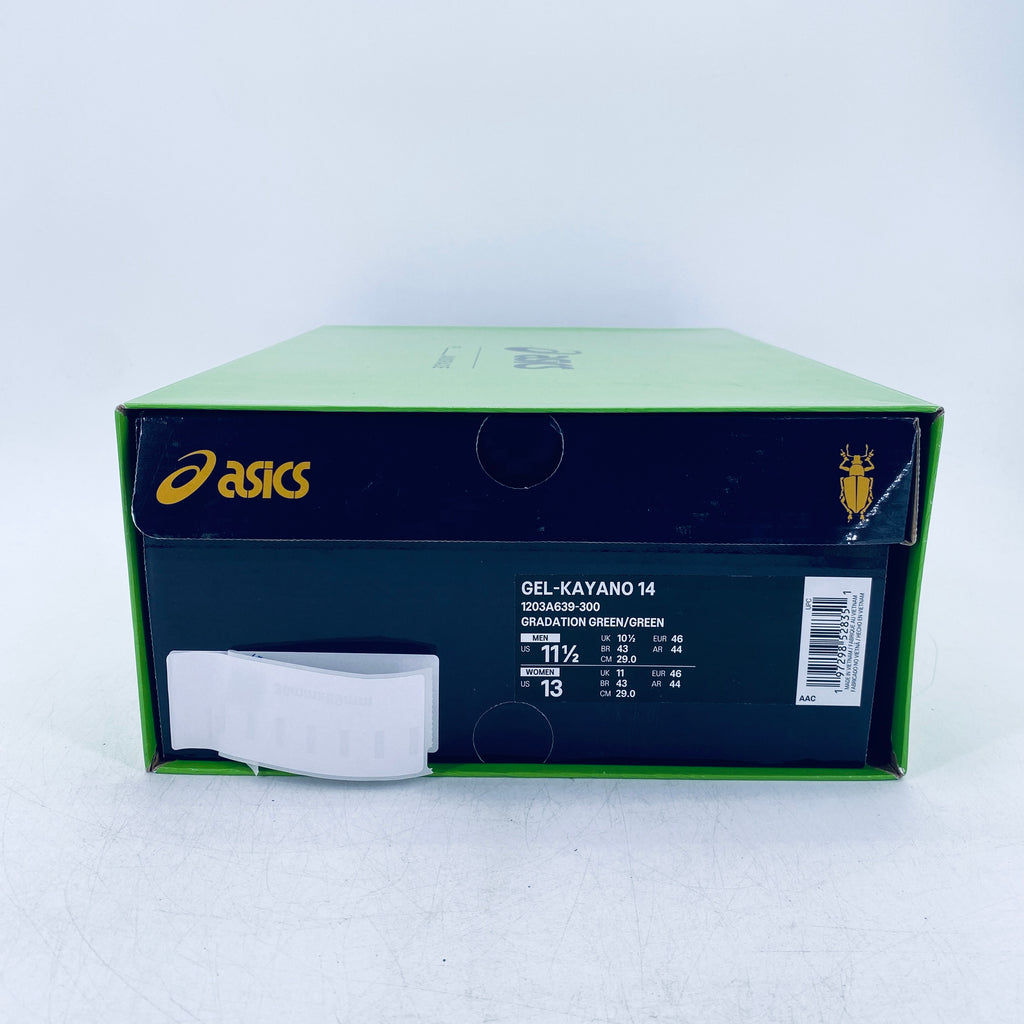 Asics Gel-Kayano 14 "P.Andrade Gradation Green" 2024 New Size 11.5