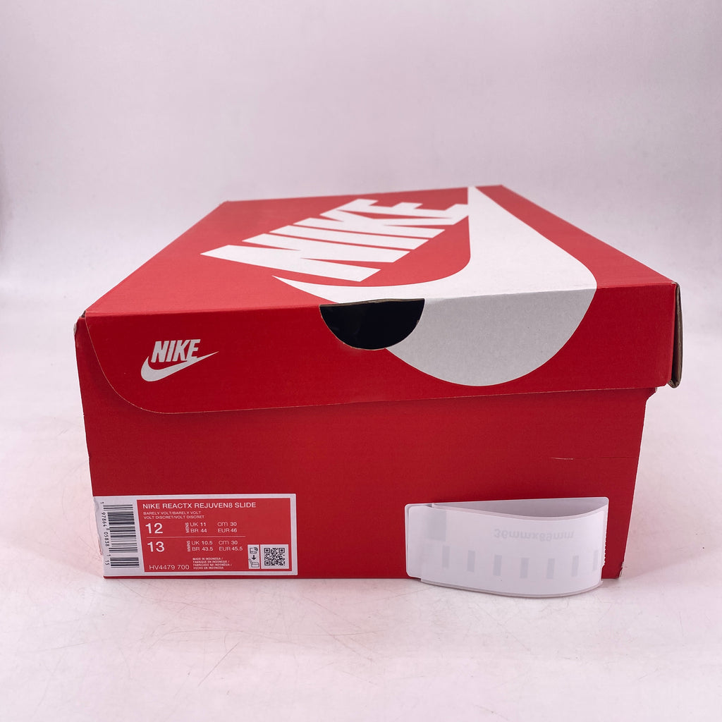 Nike ReactX Rejuven8 "Barely Volt" 2025 New Size 12