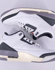 Air Jordan 3 Retro "Cement Grey" 2024 New Size 8