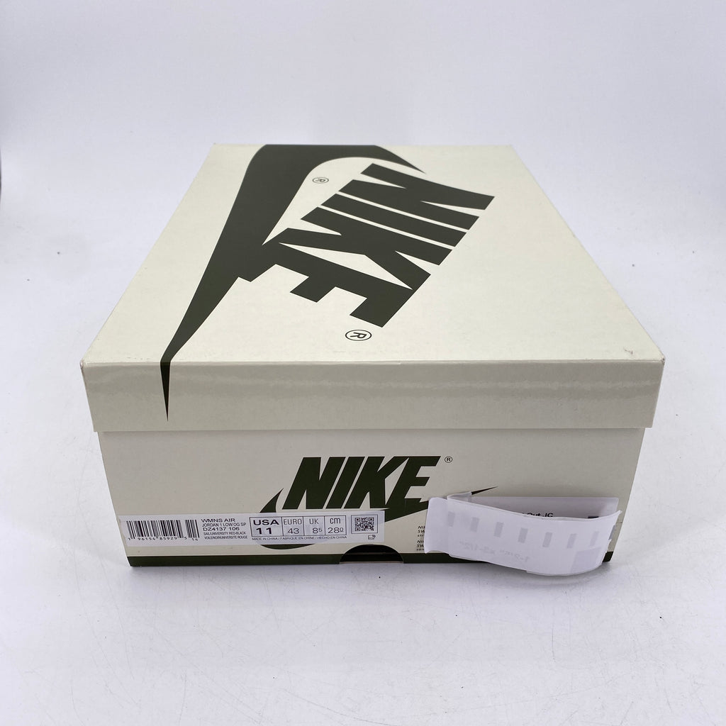 Air Jordan (W) 1 Low "Travis Scott Olive" 2023 New Size 11W
