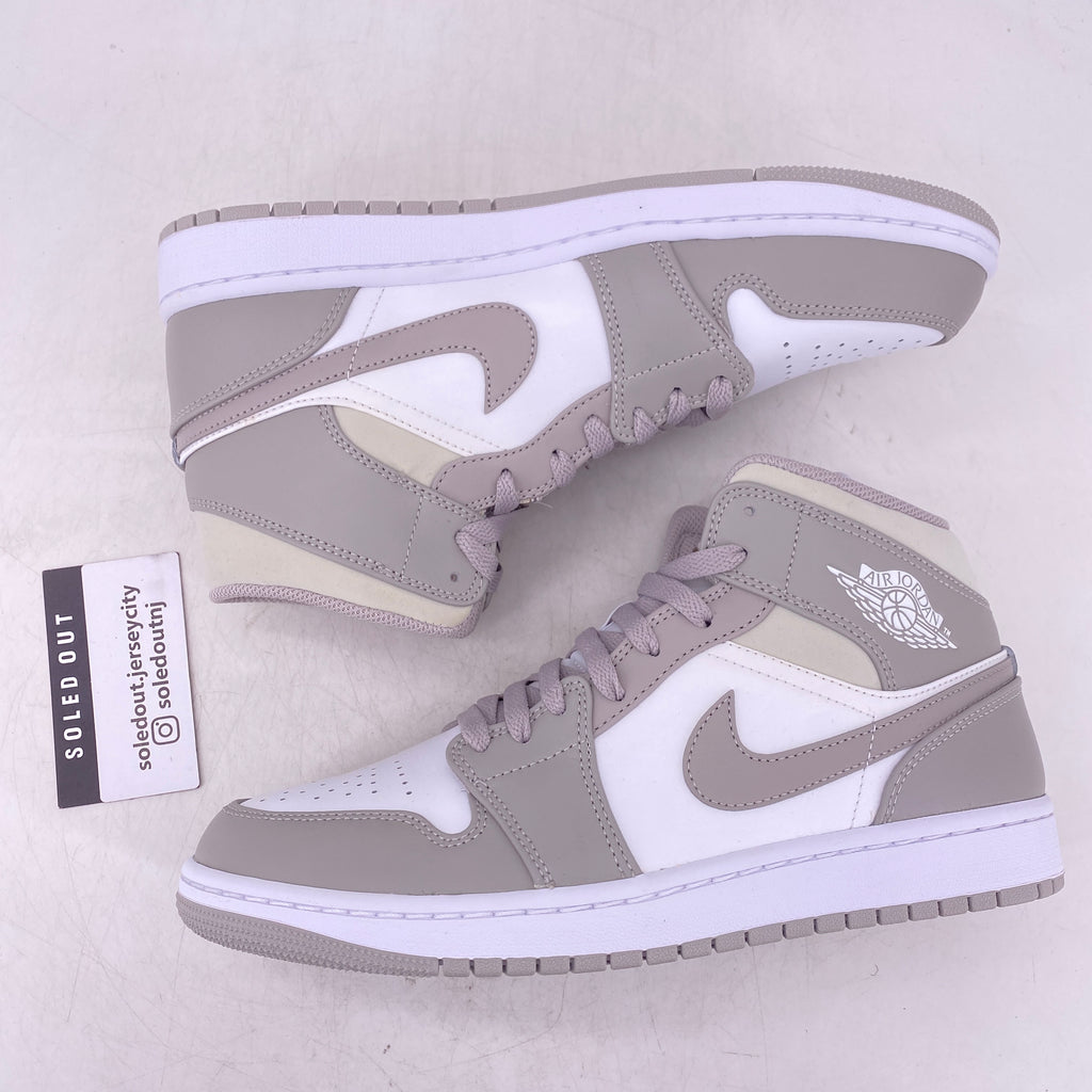 Air Jordan 1 Mid "Linen" 2021 New Size 9