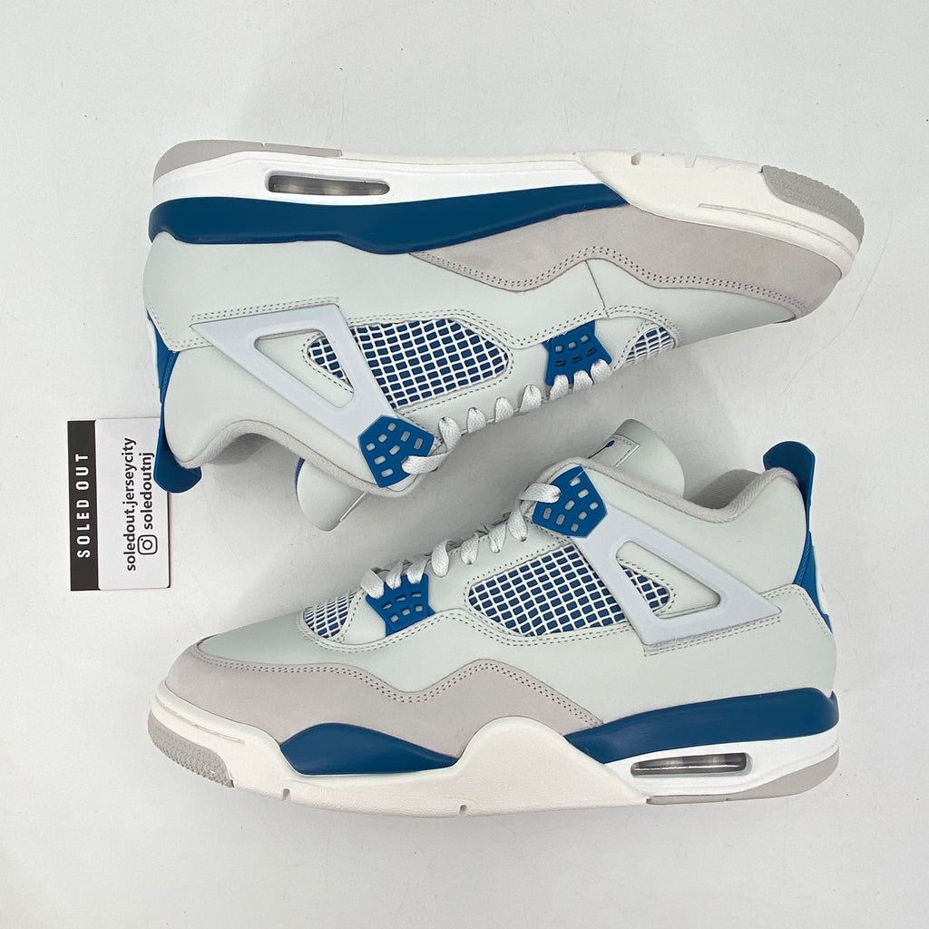 Air Jordan 4 Retro "Military Blue" 2024 New Size 12