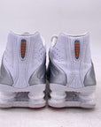 Nike Shox R4 (W) "White Metallic Silver" 2019 Used Size 8.5W