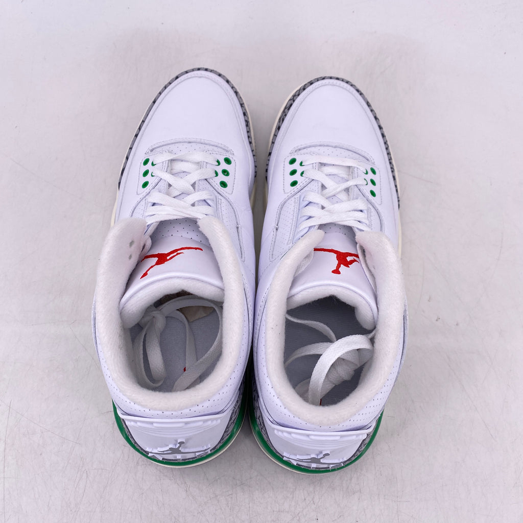 Air Jordan (W) 3 Retro "Lucky Green" 2023 New Size 12W