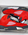 Air Jordan 5 Retro "Raging Bull Red Suede" 2021 Used Size 12