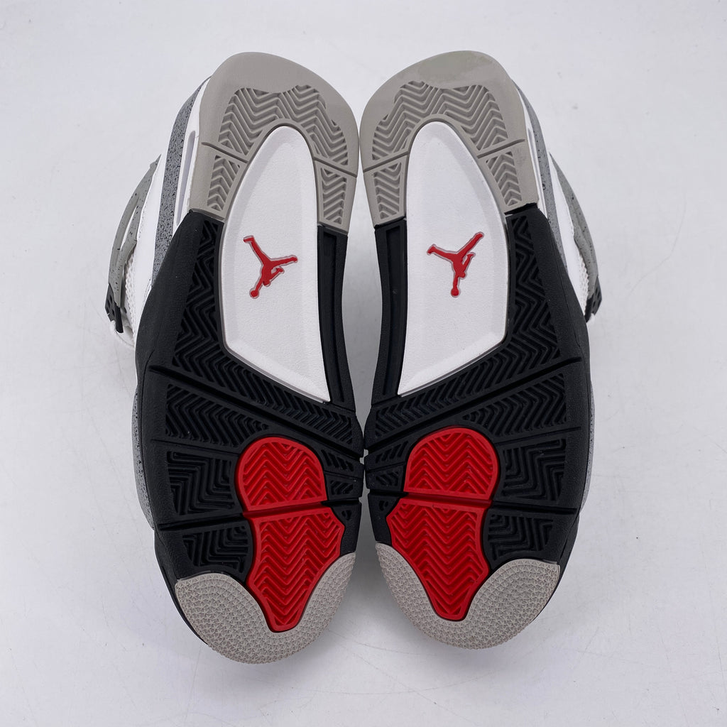 Air Jordan (GS) 4 Retro "White Cement" 2025 New Size 6.5Y