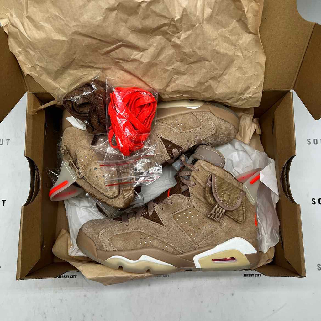 Air Jordan 6 Retro "British Khaki" 2021 New Size 4.5