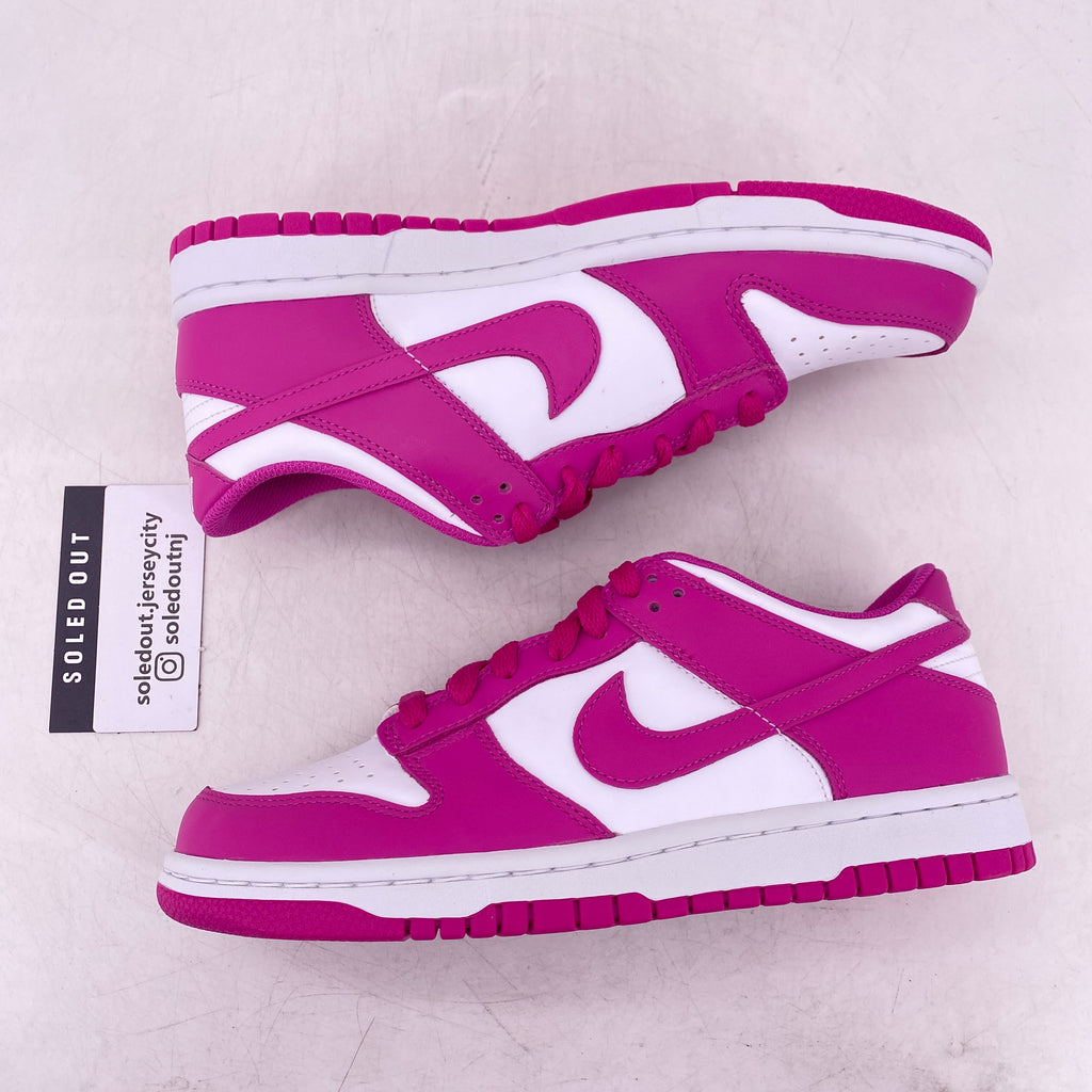 Nike (GS) Dunk Low "Active Fuchsia" 2023 New Size 7Y