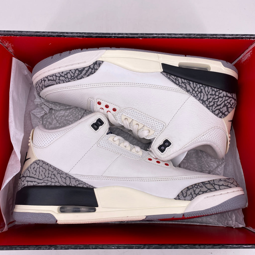 Air Jordan 3 Retro "White Cement" 2023 New Size 11